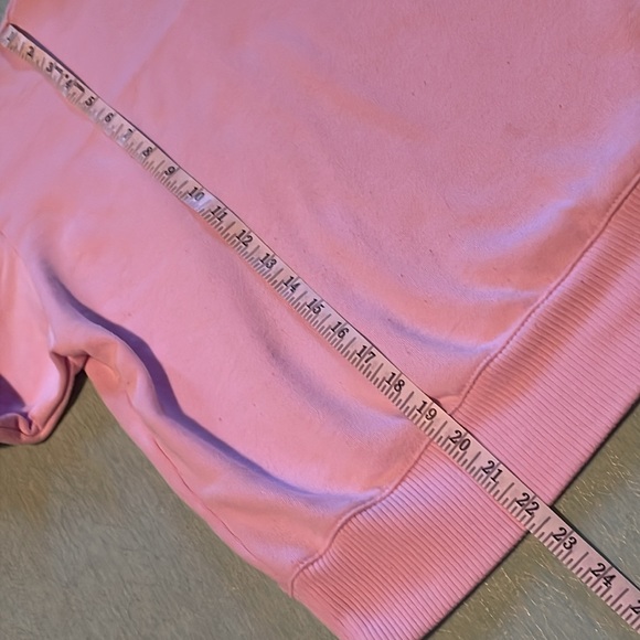 A new day XL light pink sweatshirt 26” pit-pit 22” long relaxed fit crew neck - Picture 4 of 13